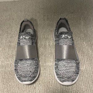 APL TechLoom Bliss Size 7 in HEATHER GREY/ SILVER/ OMBRE